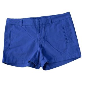 STYLUS High Waist Blue Shorts Casual Tailored Fit